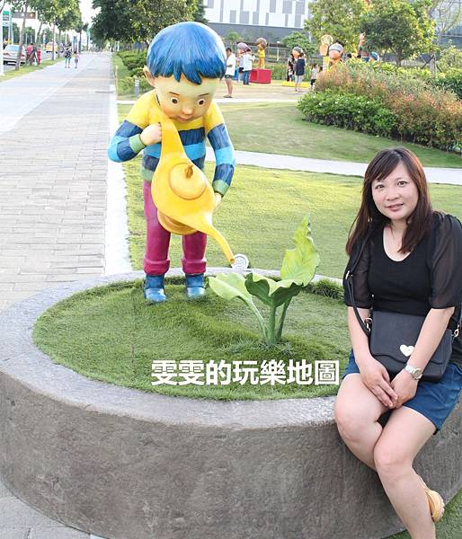 [台南新市]南科幾米公園~台南也有幾米裝置藝術 @雯雯的玩樂地圖