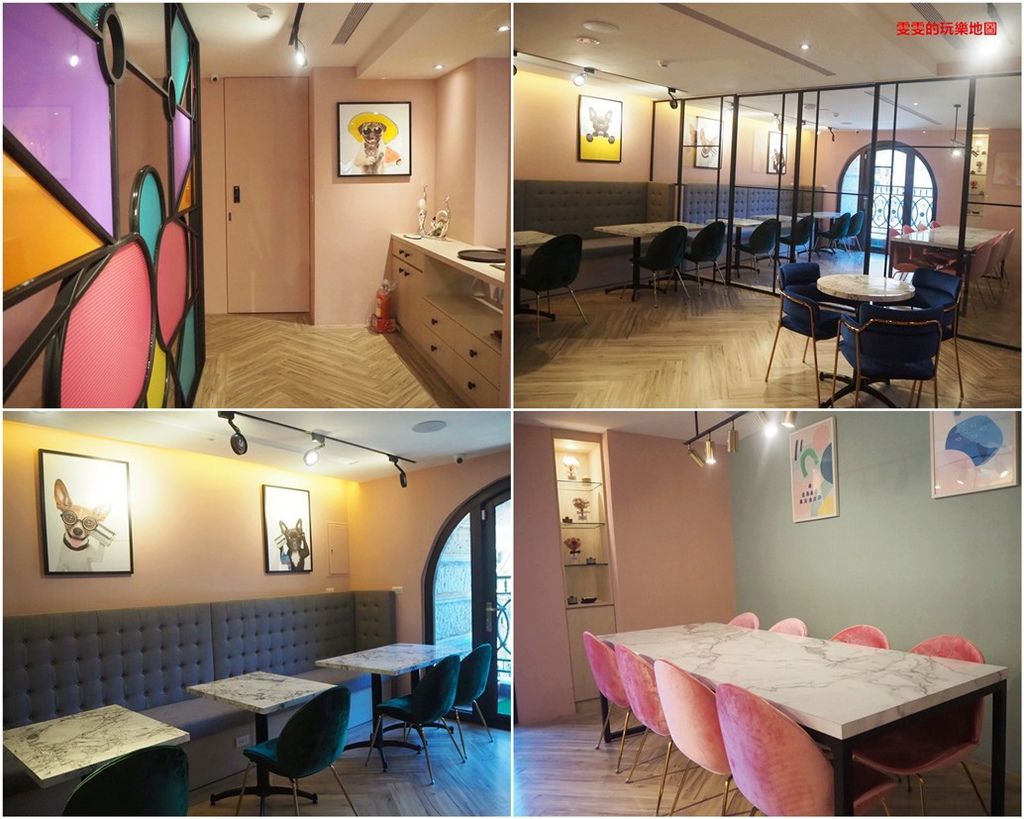 桃園。2YUM CAFE，韓系風格咖啡廳，浮誇般如彩虹瀑布的起司內餡畫面視覺度百分百 @雯雯的玩樂地圖