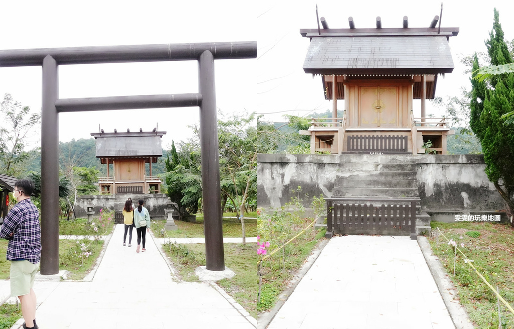 台東。鹿野神社，日式老神社，順遊小景點 @雯雯的玩樂地圖